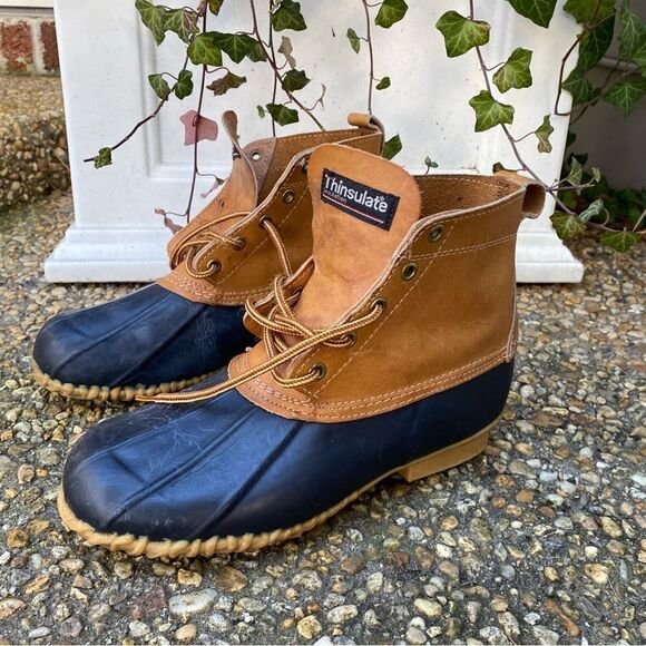 Vintage Eddie Bauer ladies duck boots 7 - Picture 1 of 6